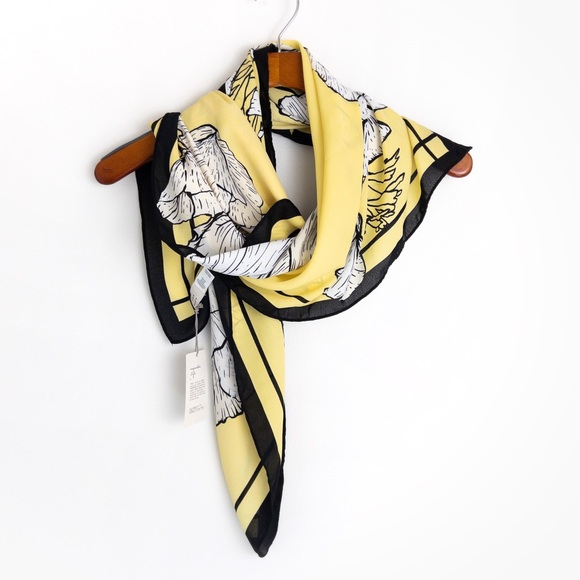 a new day Accessories - A NEW DAY . REPREVE Yellow Scarf